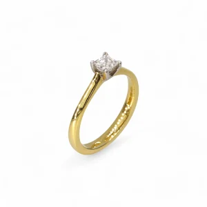 0.31ct Diamond Yellow Gold Ring