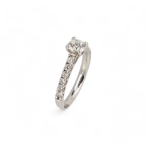 Platinum 0.50ct Diamond Ring