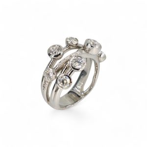 Platinum glamorous bubble