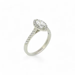 0.5ct Diamond Platinum Ring