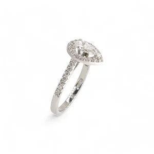 0.5ct Diamond Platinum Ring