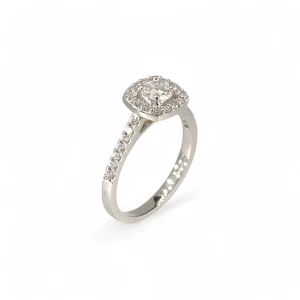 0.4ct Diamond Platinum Ring