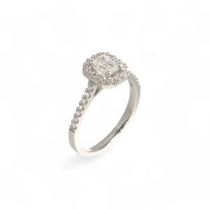 0.52ct Diamond Platinum Ring