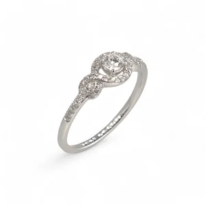 0.20ct Diamond Platinum Ring