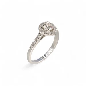 0.26ct Diamond Platinum Ring