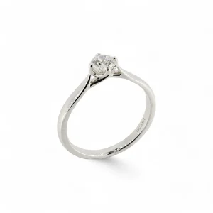 0.40ct Diamond Platinum Ring