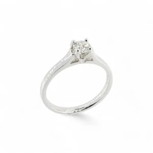 0.41ct Diamond Platinum Ring