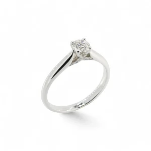 0.40ct Diamond Platinum Ring
