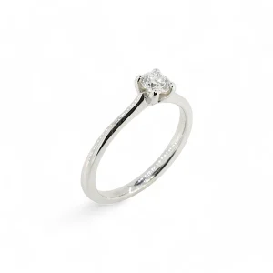 0.20ct Diamond Platinum Ring