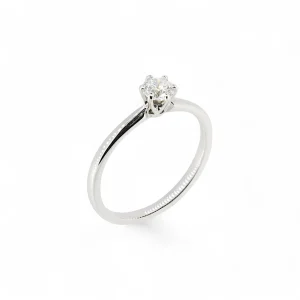 0.40ct Diamond Platinum Ring