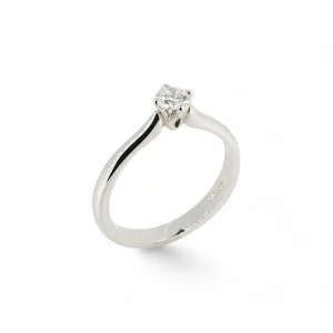 0.40ct Diamond Platinum Ring