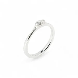 0.32ct Diamond Platinum Ring