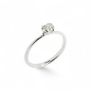 0.41ct Diamond Platinum Ring