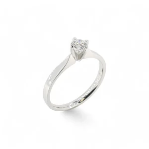 0.41ct Diamond Platinum Ring