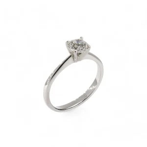 0.42ct Diamond Platinum Ring