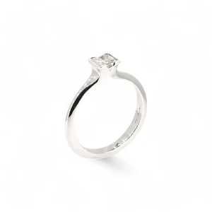 0.44ct Diamond Platinum Ring