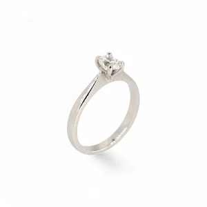 0.70ct Diamond Platinum Ring