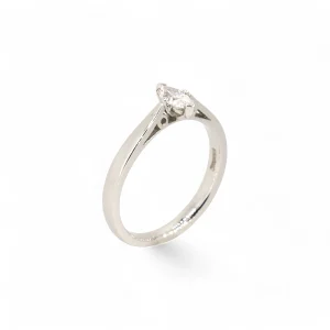0.26ct Diamond Platinum Ring