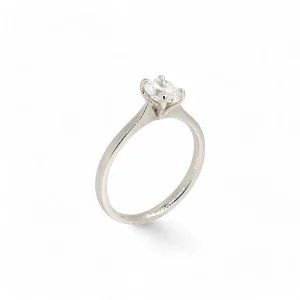 1.01ct Diamond Platinum Ring
