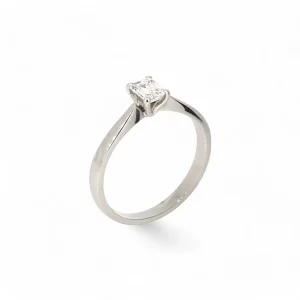 0.72ct Diamond Platinum Ring