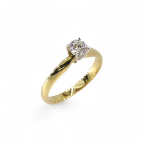 0.40ct Diamond Yellow Gold Ring