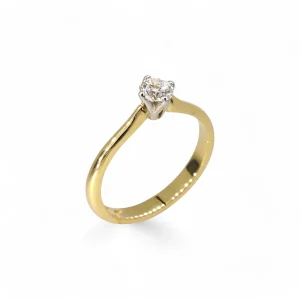 0.40ct Diamond Yellow Gold Ring