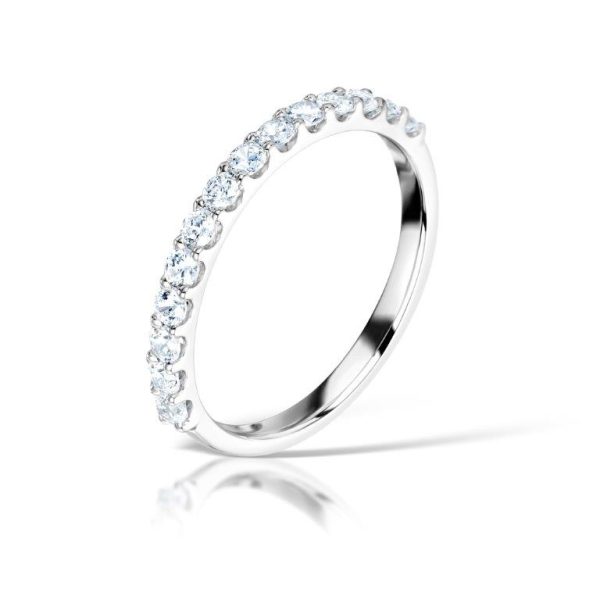 0.48ct Diamond Platinum Wedding Ring