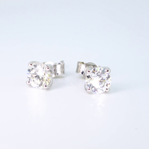 0.50 ct Lab Diamond 9ct White Gold Studs