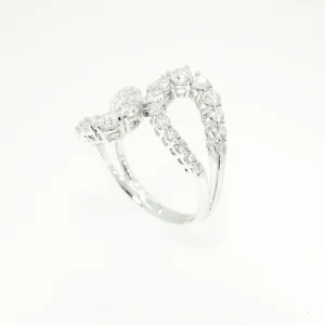 Platinum lab grown exquisite design 1.52ct