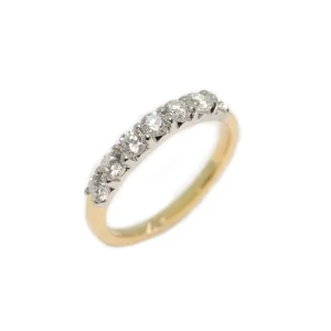 Diamond seven stone ring 0.70cts